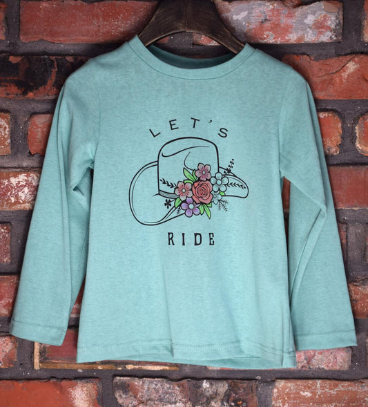 Long Sleeve Let's Ride T-Shirt