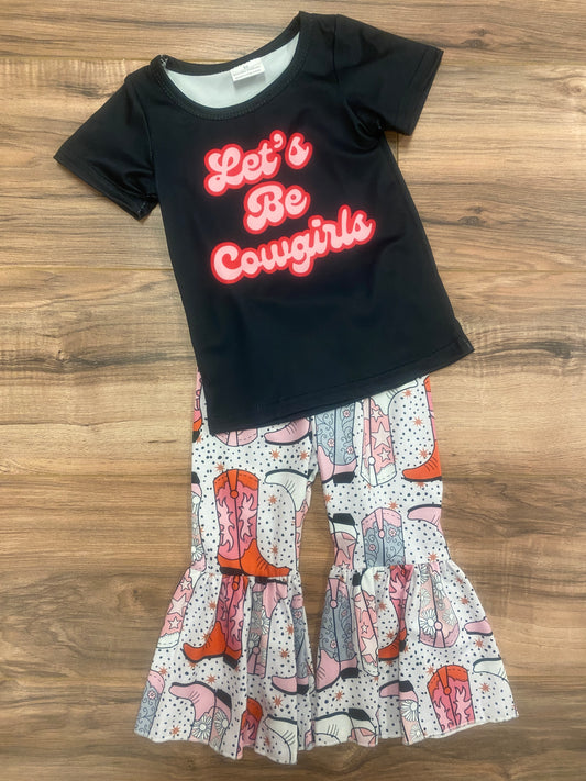 Let's Be Cowgirls pants set