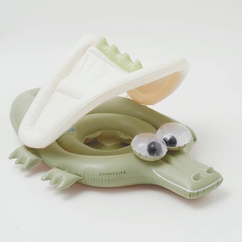 Baby Float Cookie the Croc Khaki