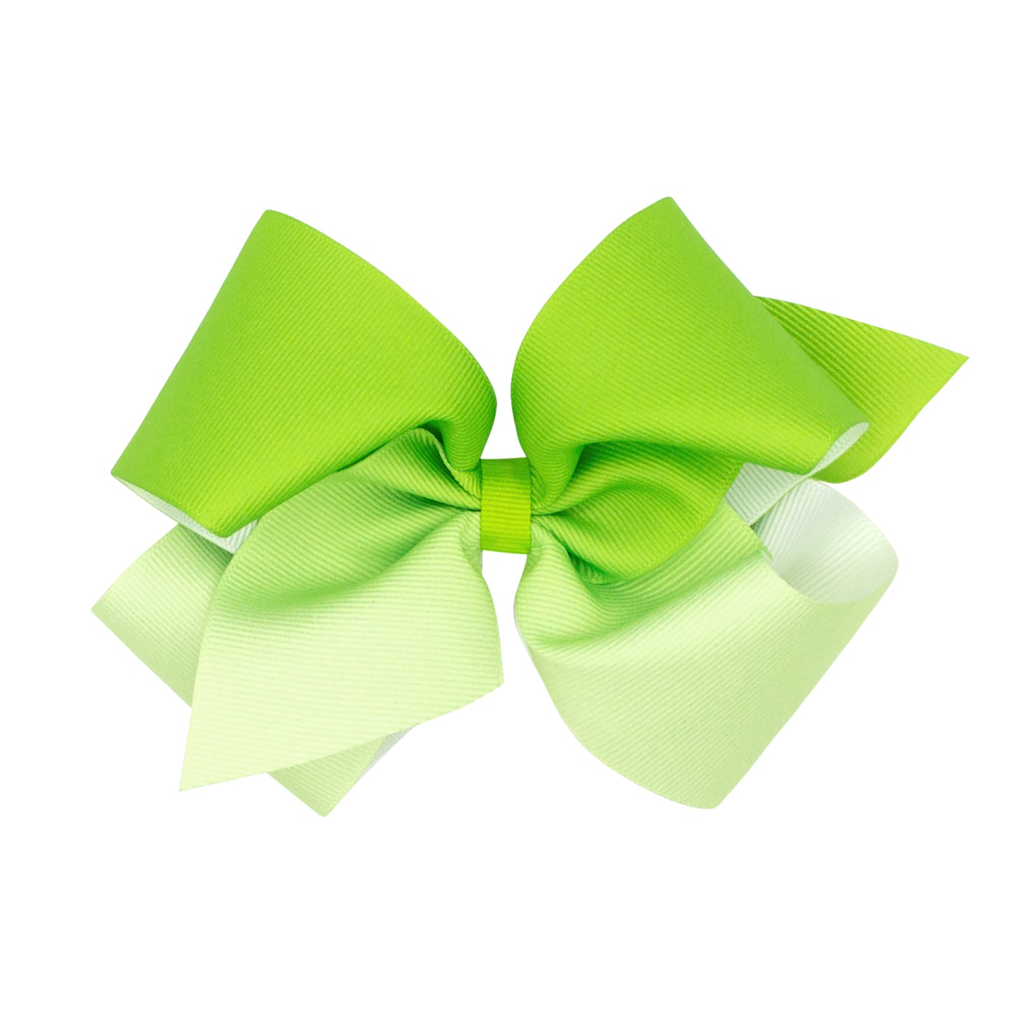 Ombre Color-Block Grosgrain Hair Bow (Multiple Colors Available)