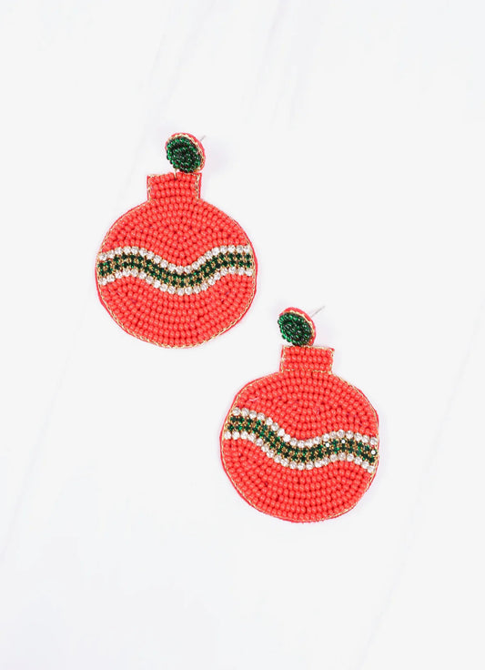 Christmas Ornament Earring