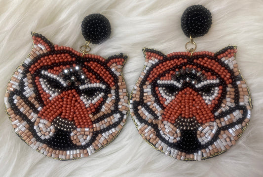 Tiger Earrings