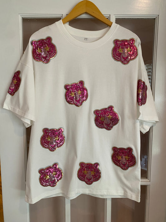 Tiger Sequin T-Shirt