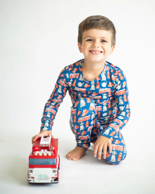 Fireman Pajama Lounge Set