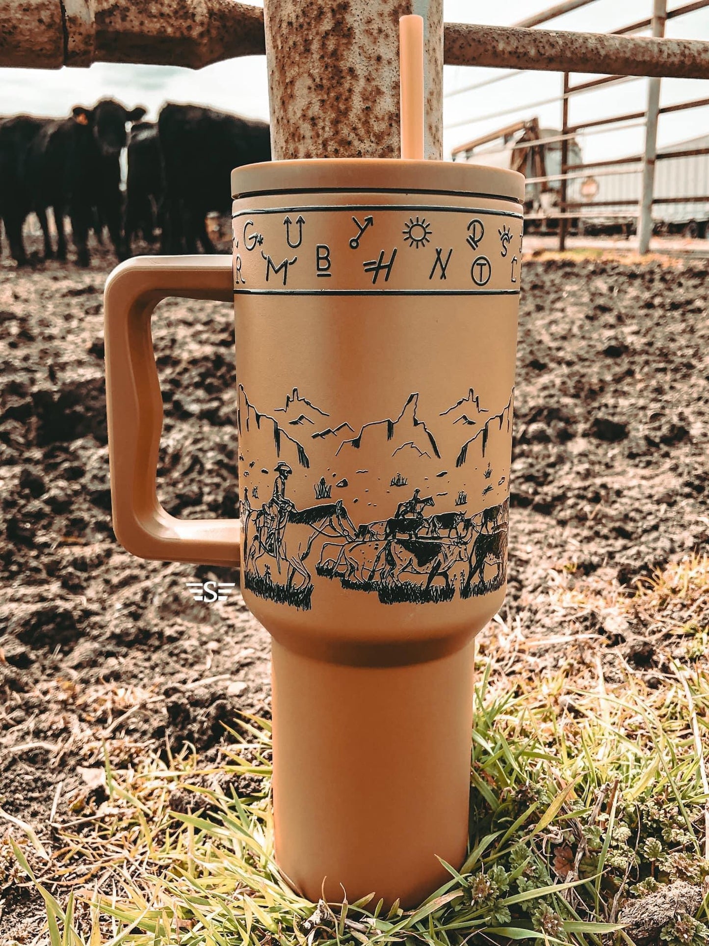 Cattle Drive 40oz Tumbler