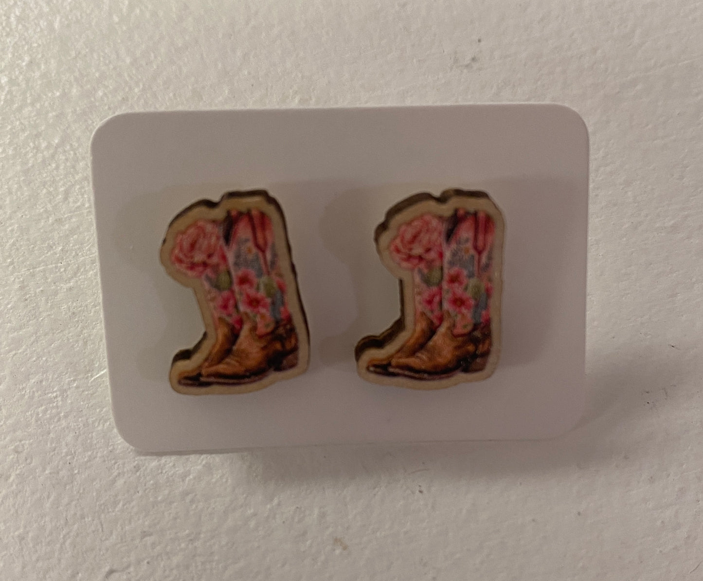 Cowgirl Boots Earrings