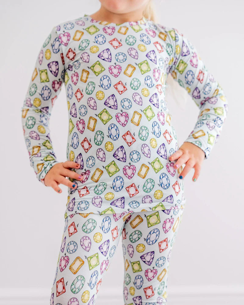 Ruby Rainbow Gems Pajama Lounge Set