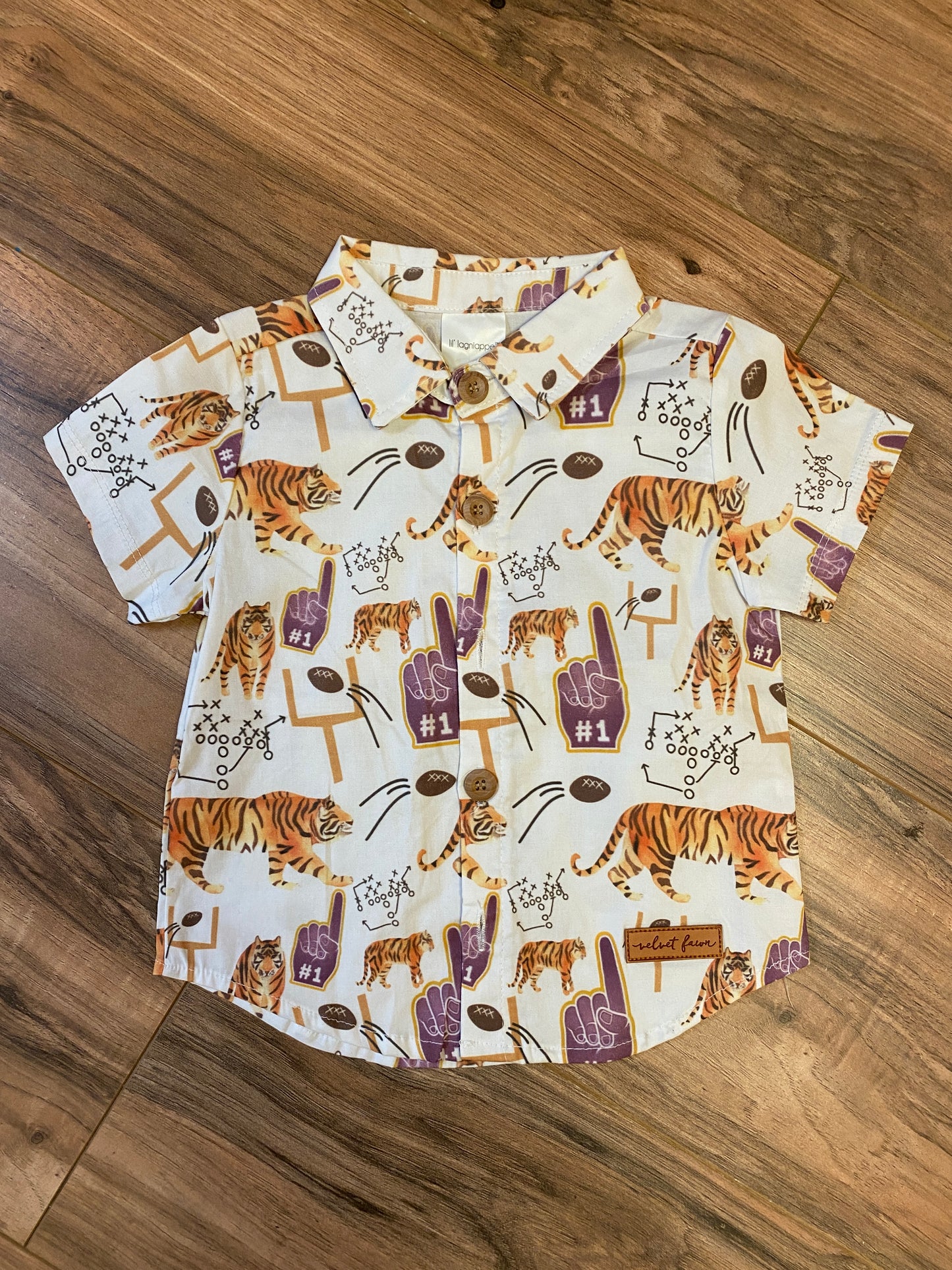 LSU button down