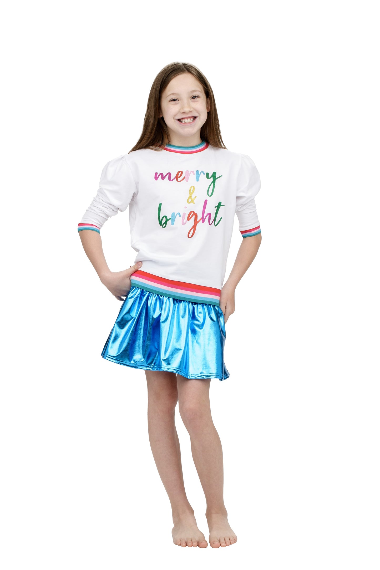 Glitter Merry & Bright Sweatshirt