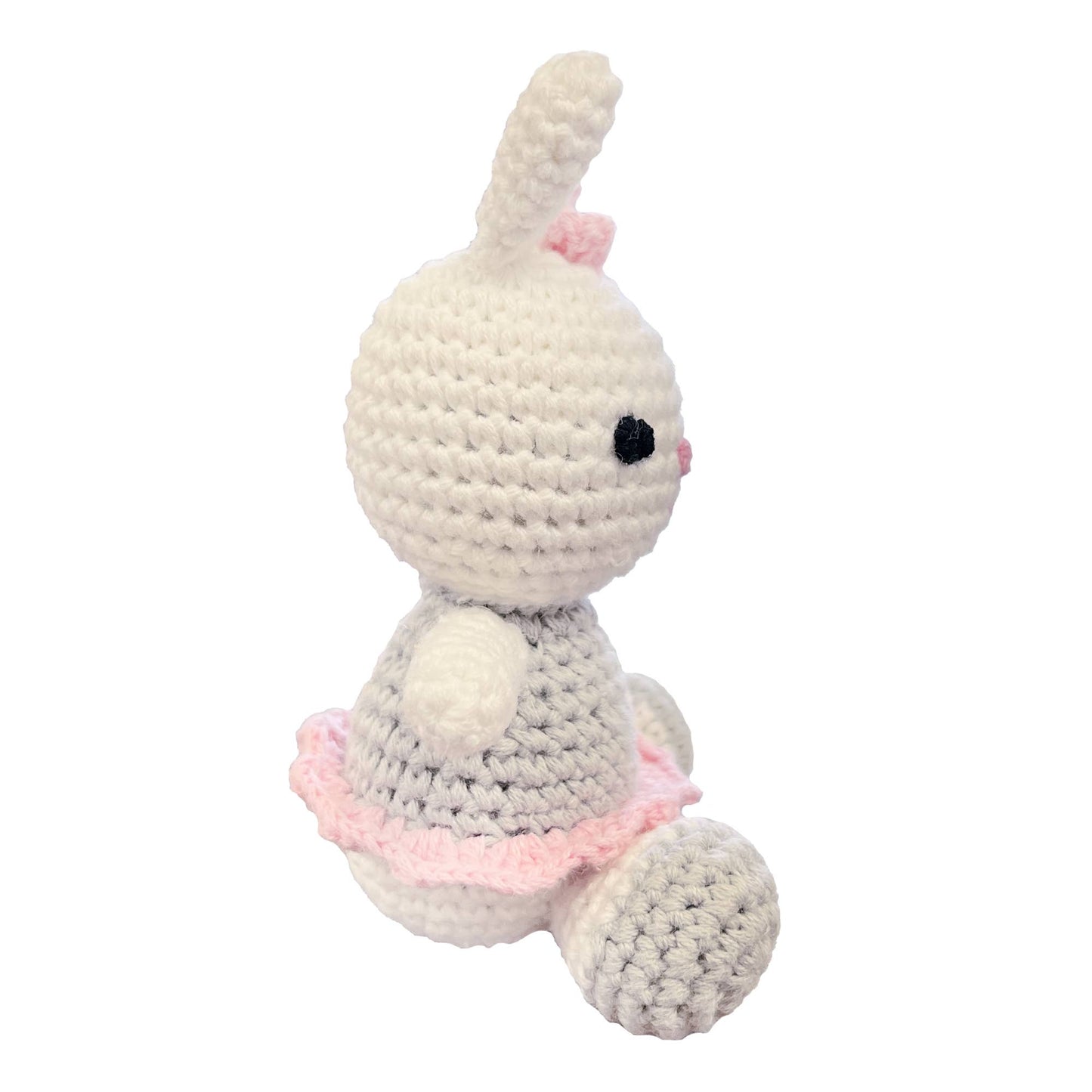 Ballerina Bunny Crochet Rattle