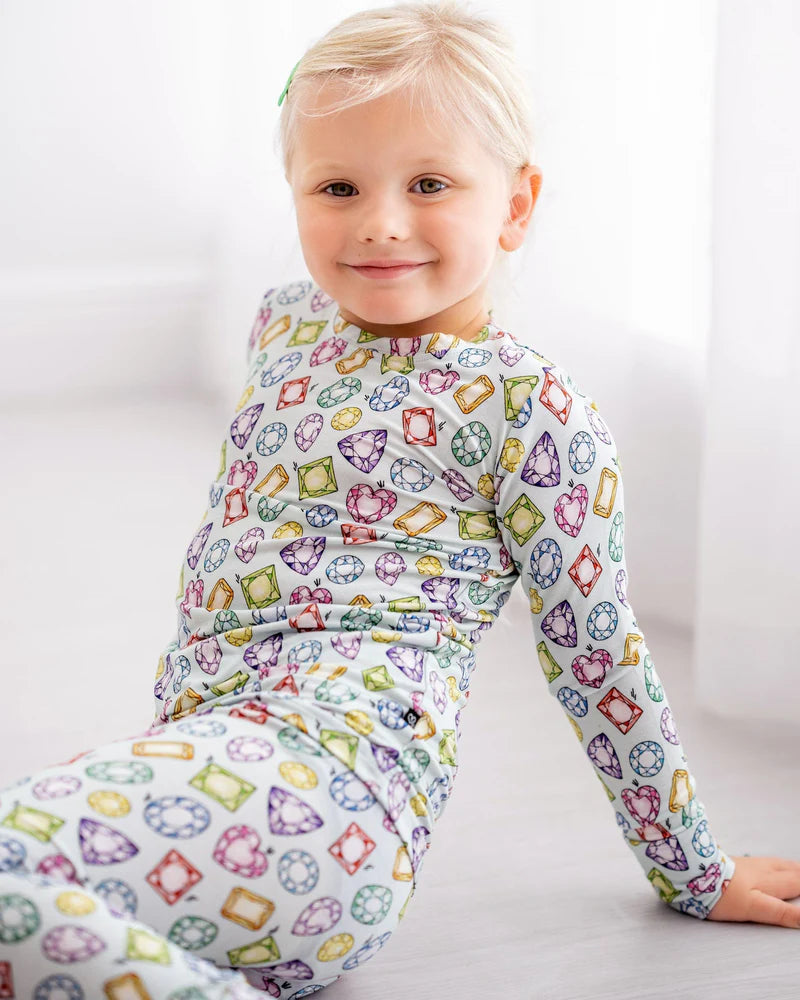 Ruby Rainbow Gems Pajama Lounge Set