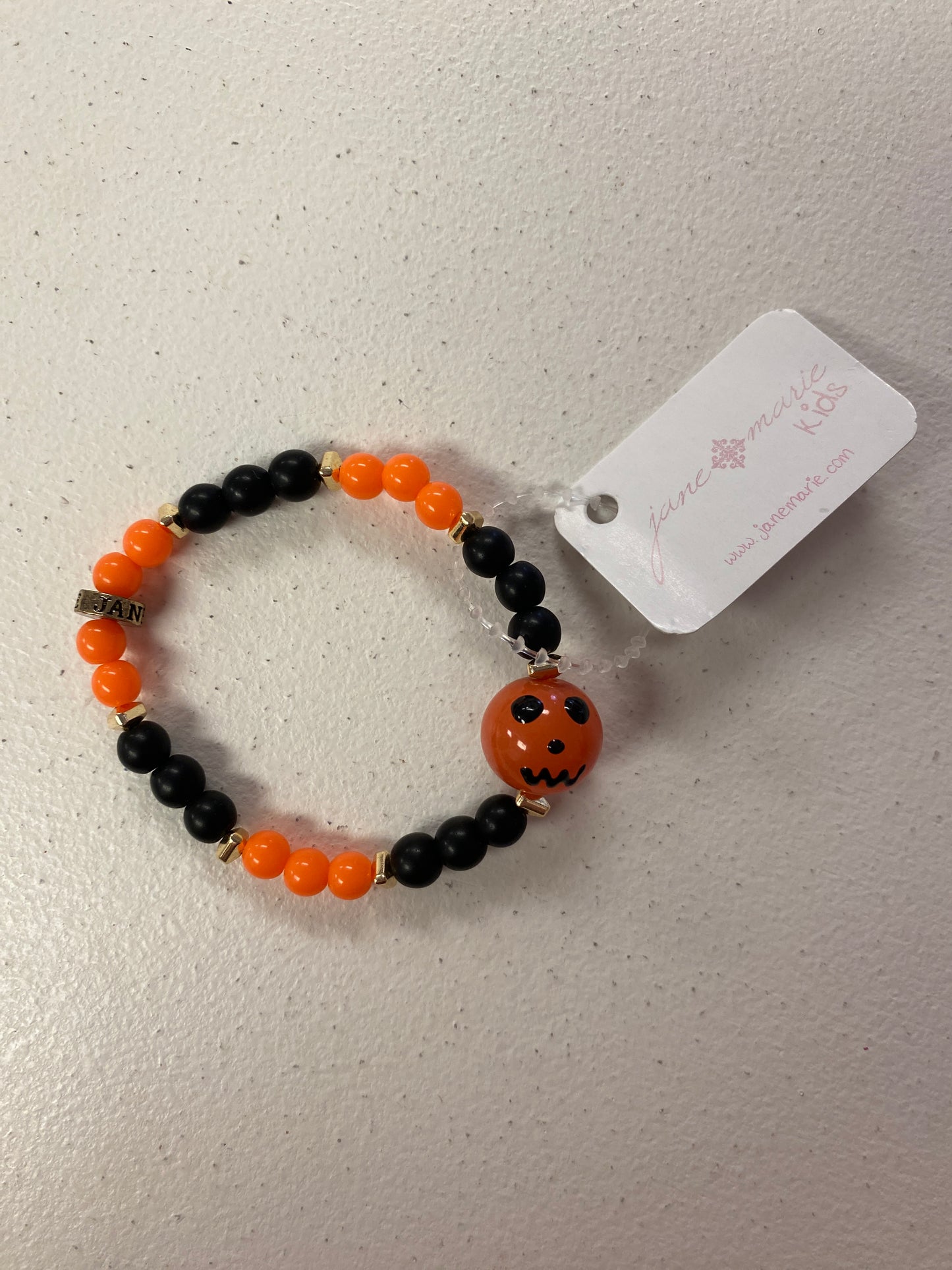 Jack-o-Lantern Bracelet