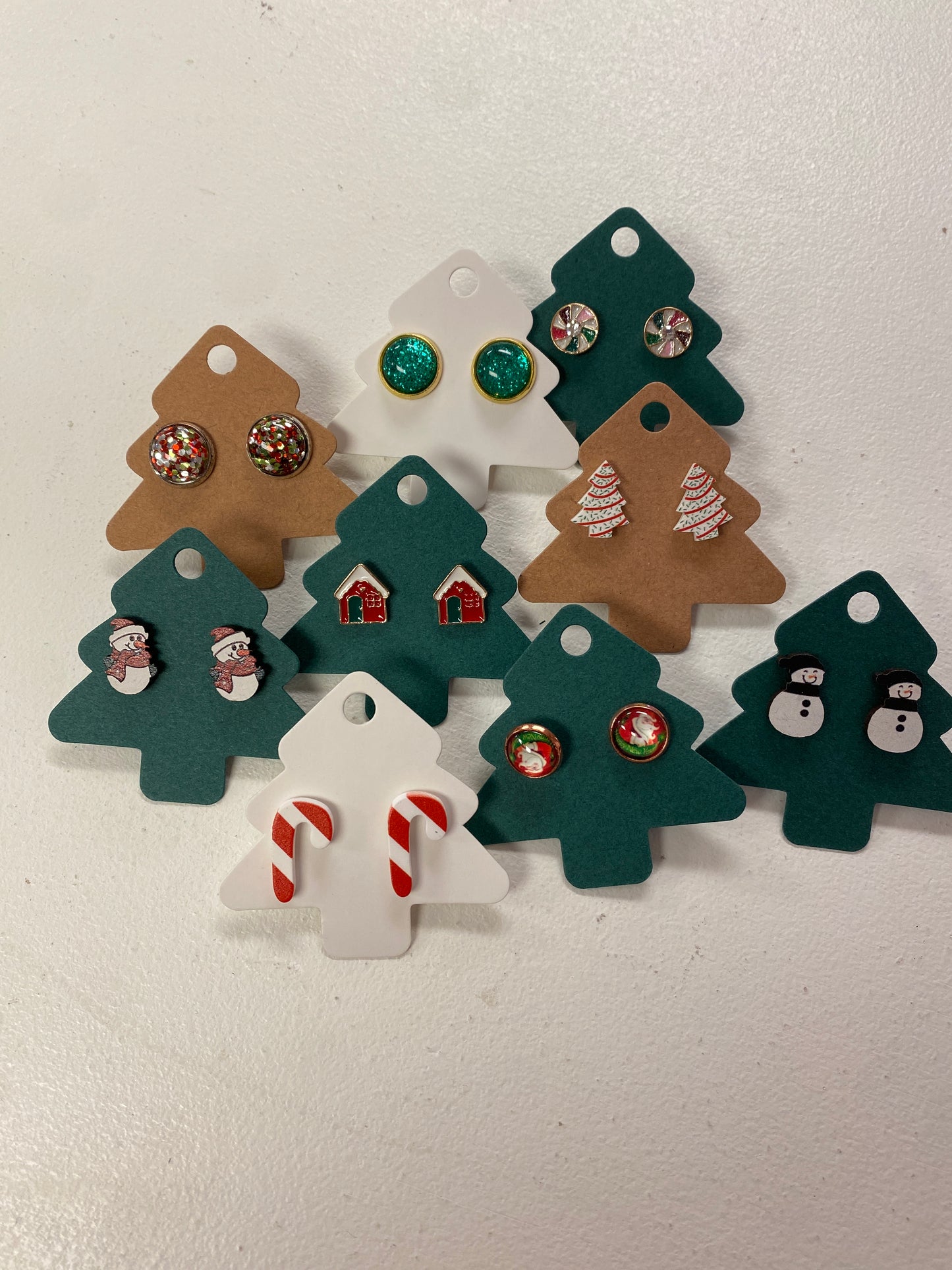 Christmas Earrings-Small Assorted