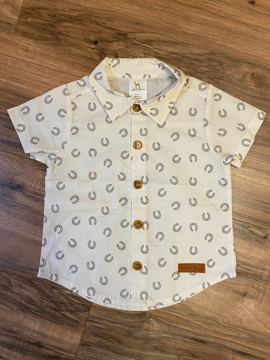 Horseshoe button down