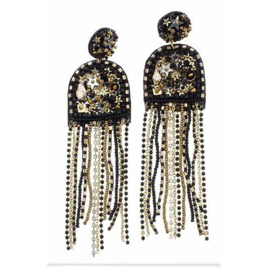 Star Fringe Earrings