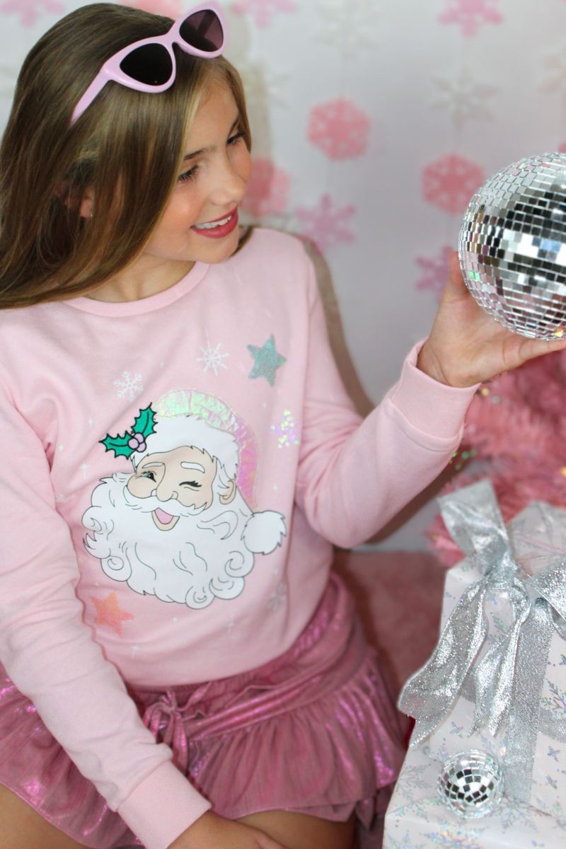 Santa Tween Christmas Sweatshirt