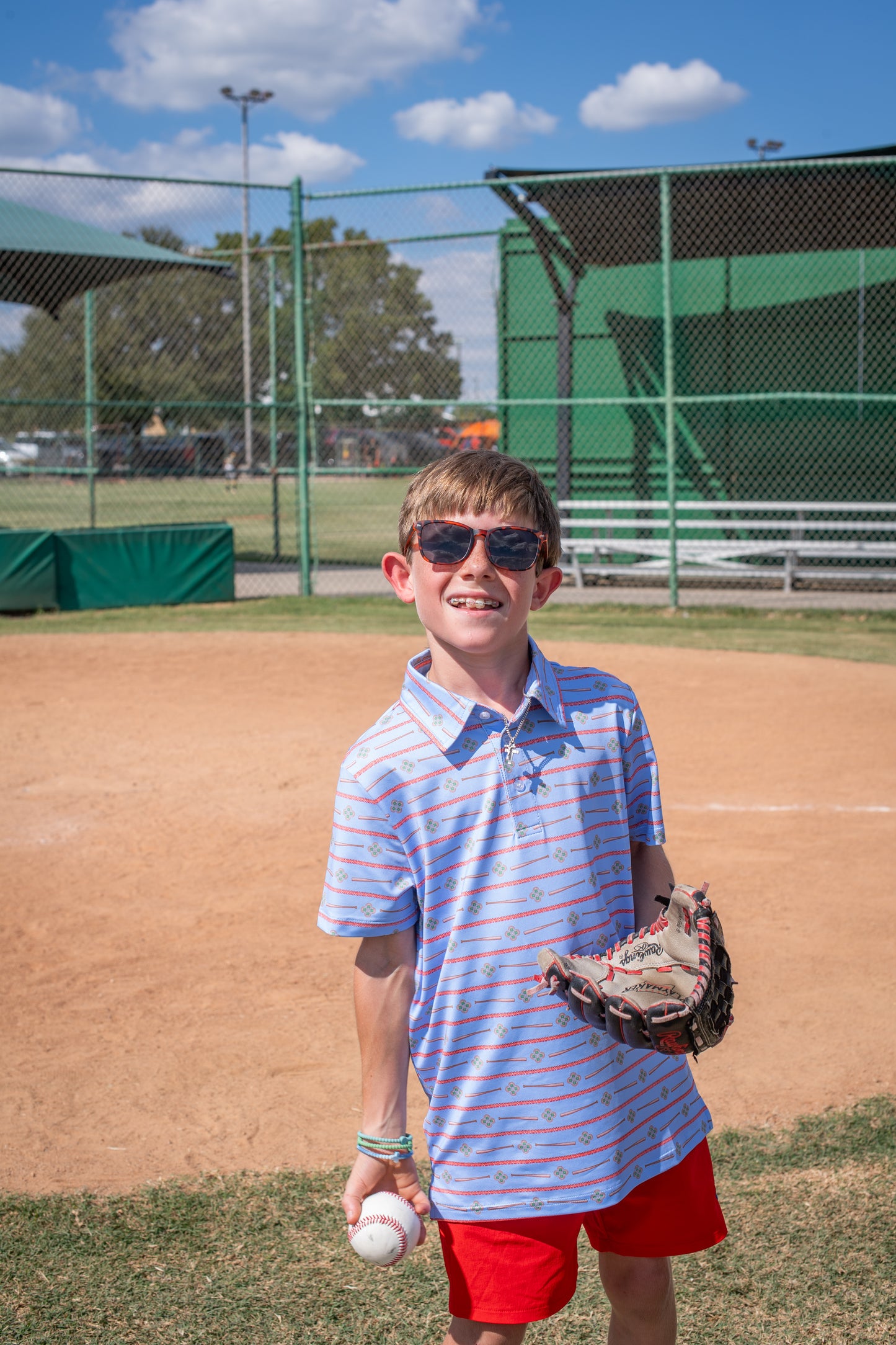 Extra Innings Polo Short Sleeve Shirt