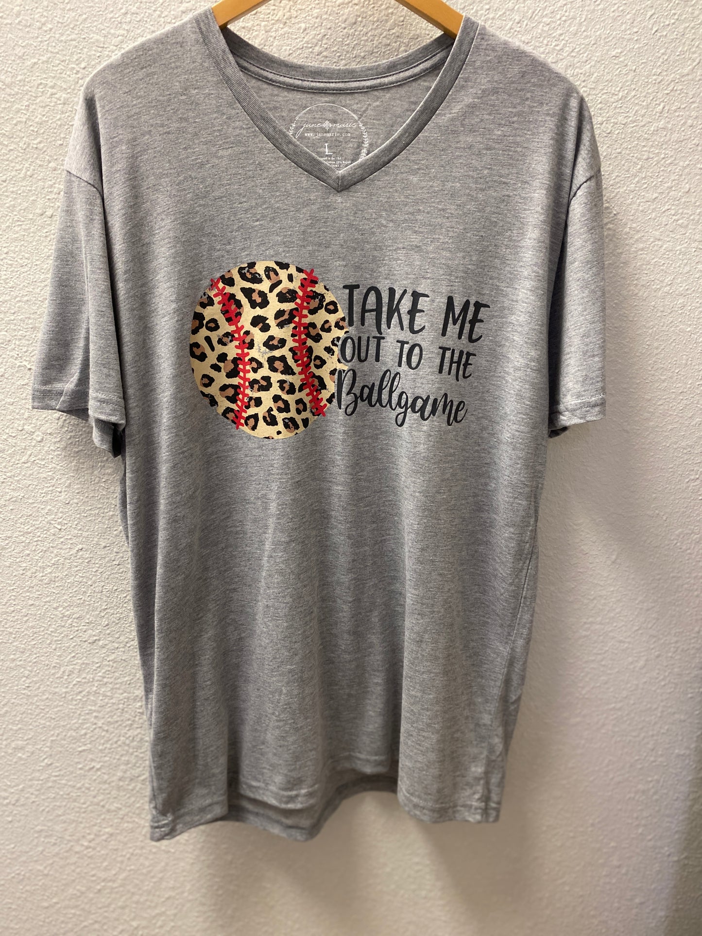 Leopard Softball/Baseball T-Shirt