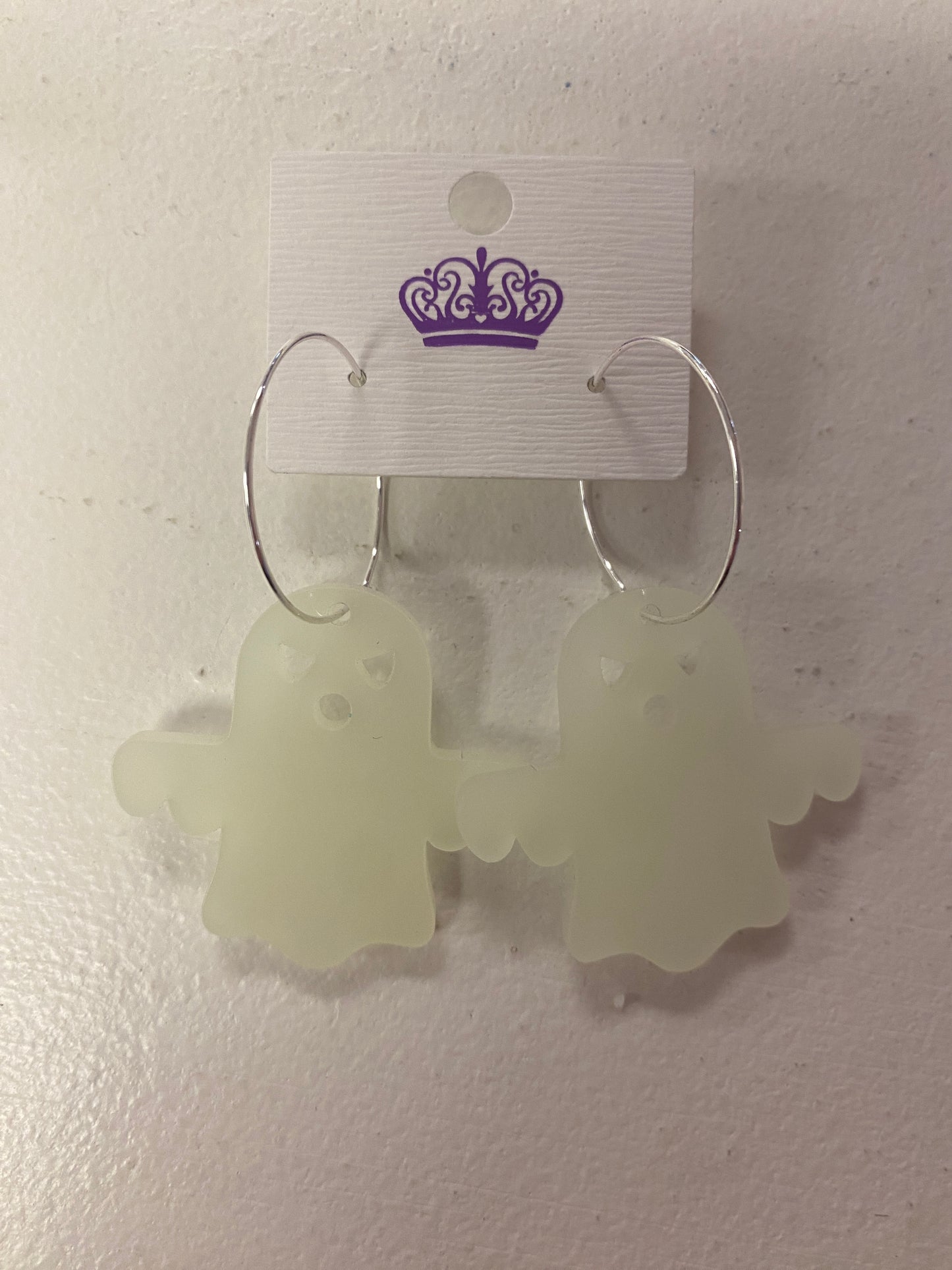 Ghost Glow in the Dark Earrings