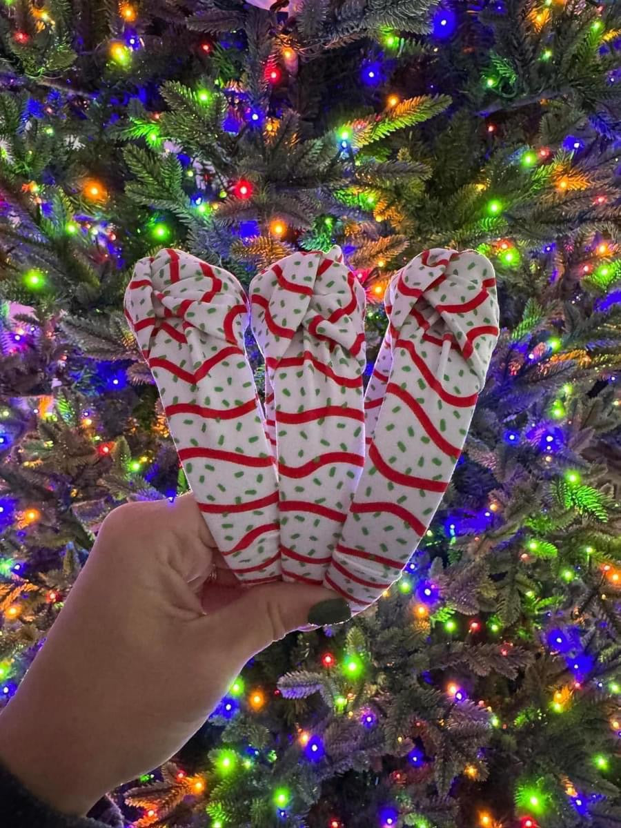 Christmas Tree Cake Headband