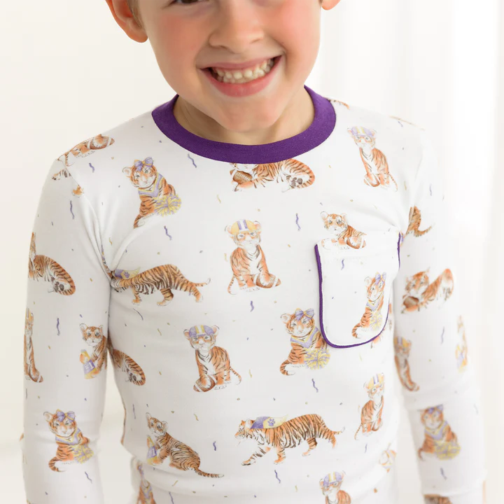 Louisiana's Most Valuable Cub Organic Cotton Pajama Set