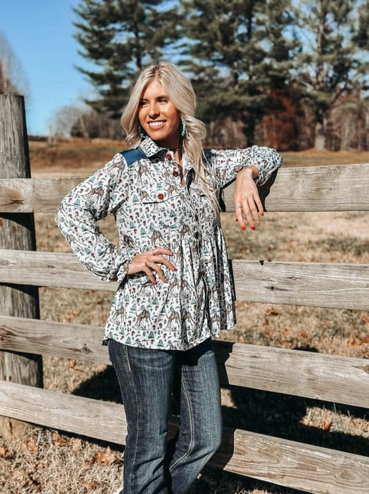 Wyatt Bronc Blouse