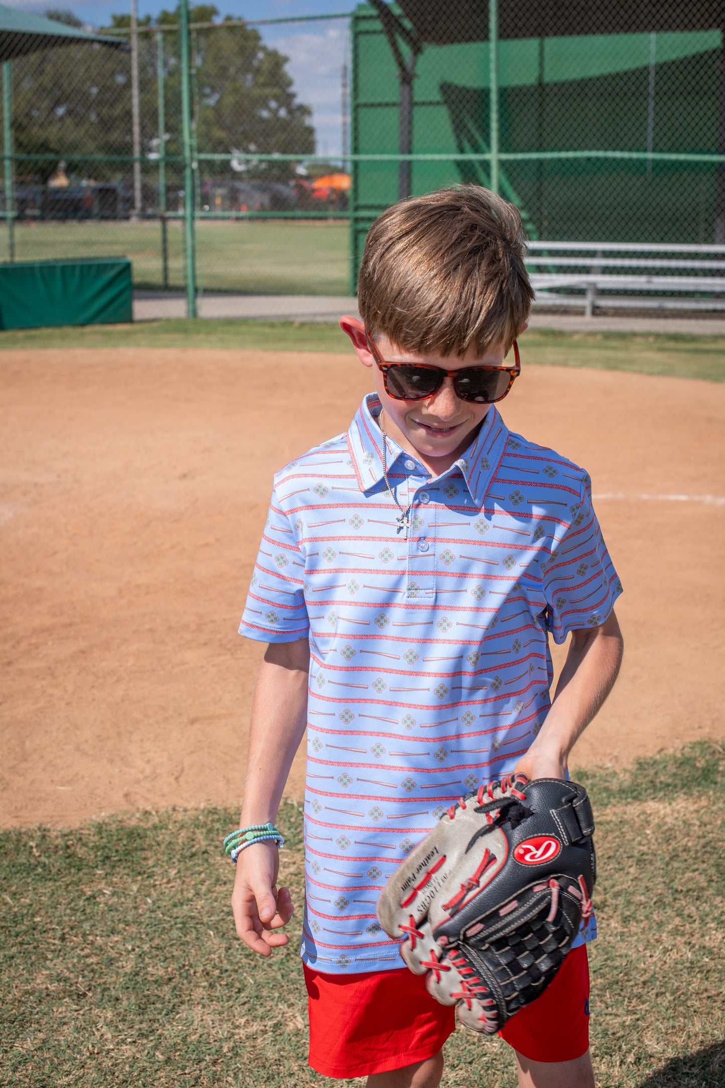 Extra Innings Polo Short Sleeve Shirt