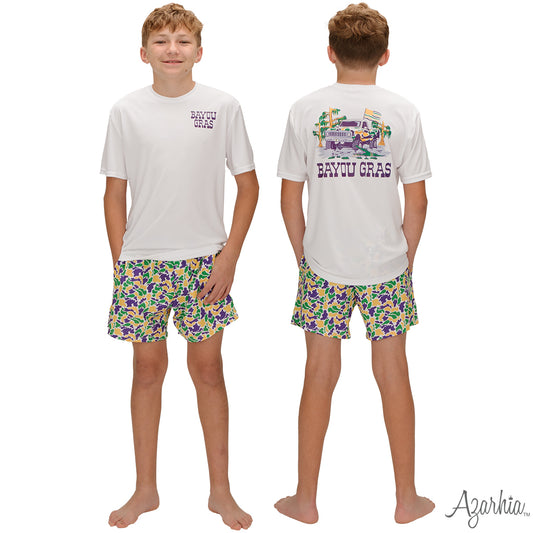 Bayou Gras Swamp Truck T-Shirt