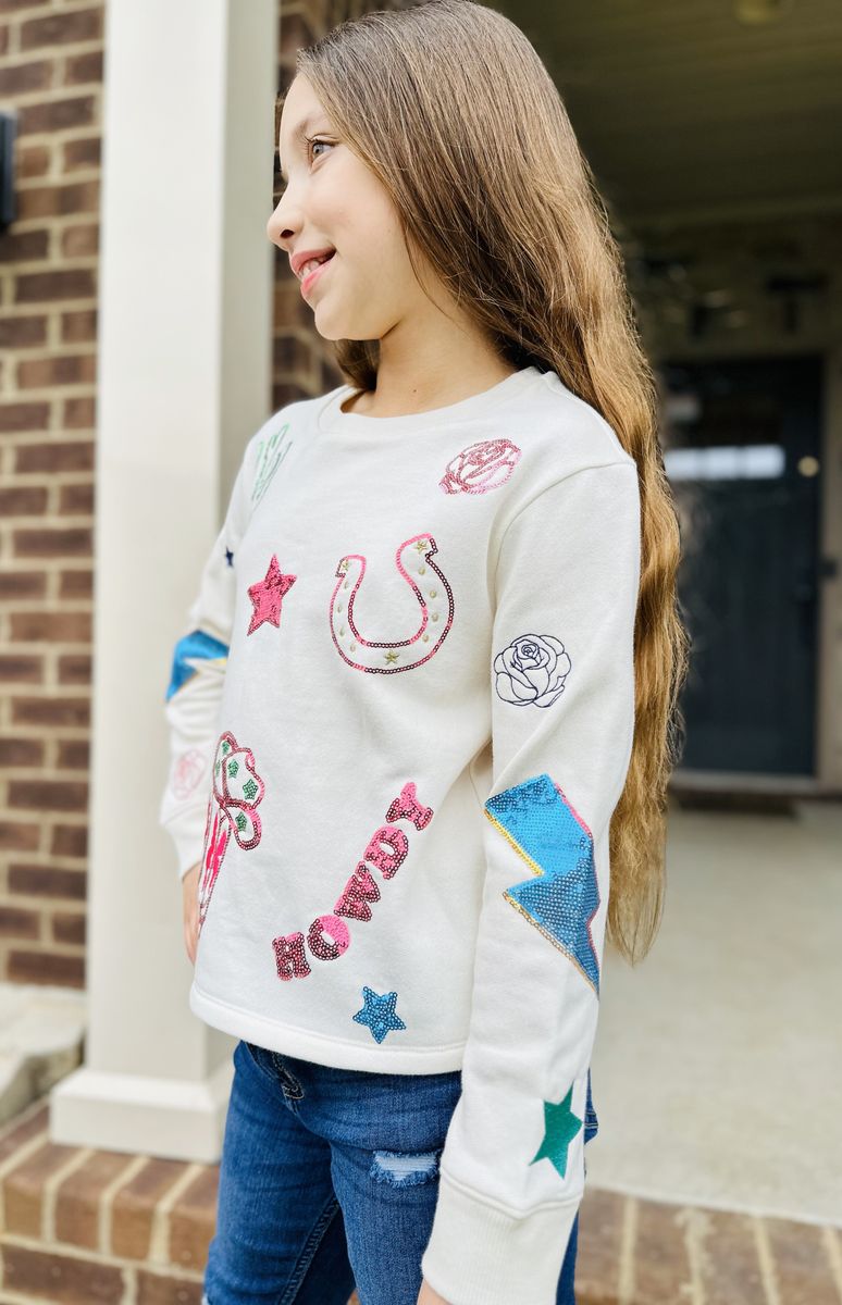 Howdy Tween Sweatshirt