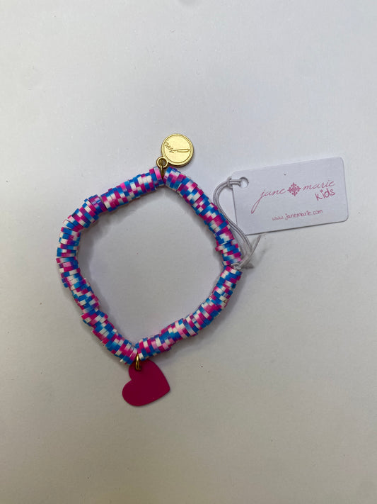 Multi Pink Heart Bracelet