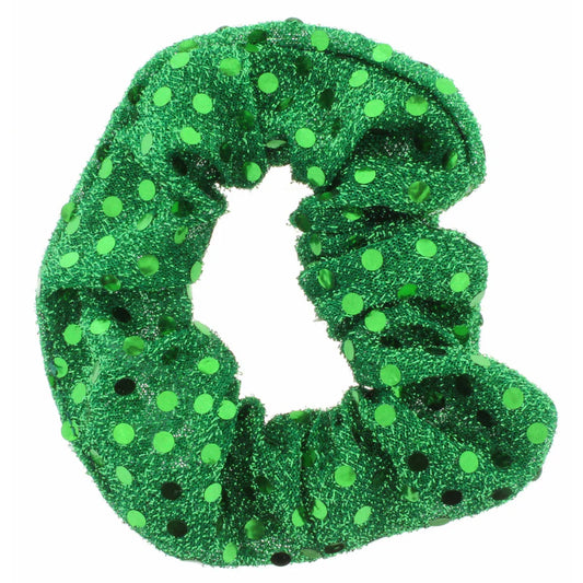 Kids Sequin Scrunchie-Red or Green