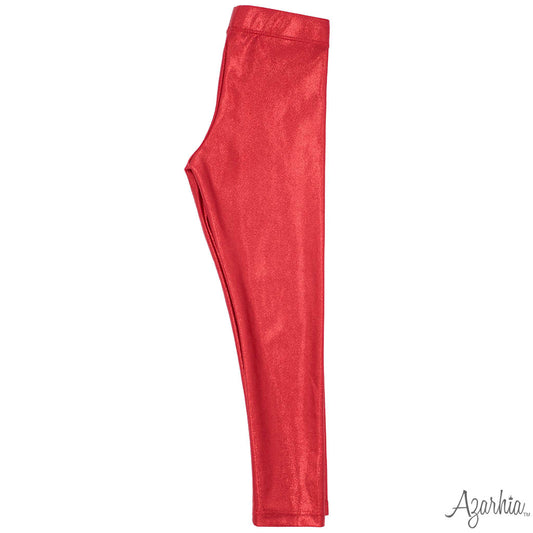 Shimmer Legging in Red