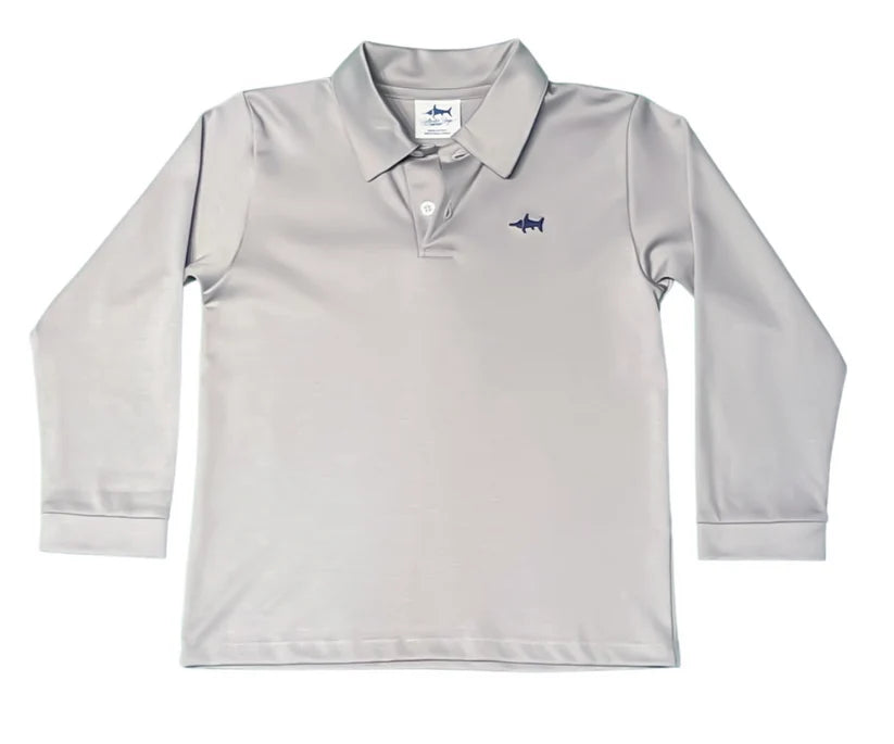 Saltwater Boys Company Signature Polo Long Sleeve Shirt