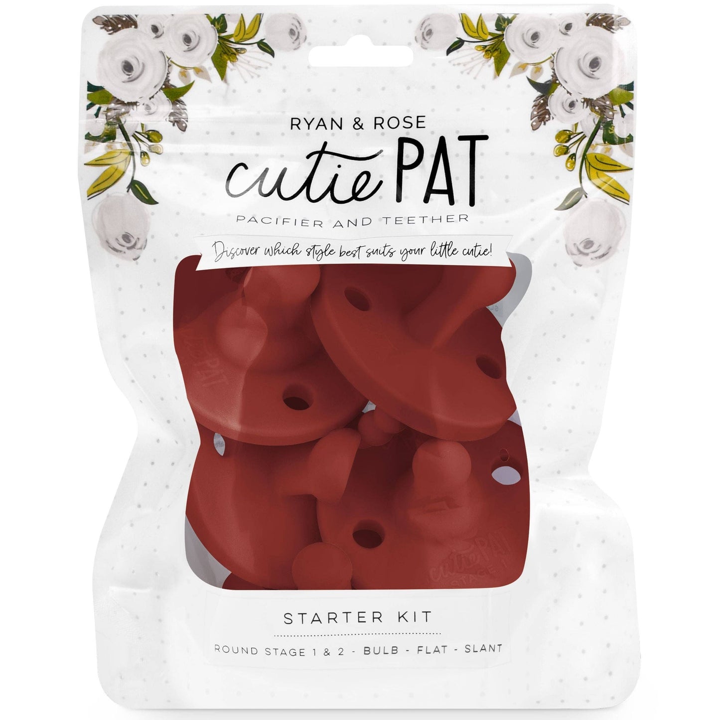 Cutie PAT (Pacifier + Teether) Starter Kit