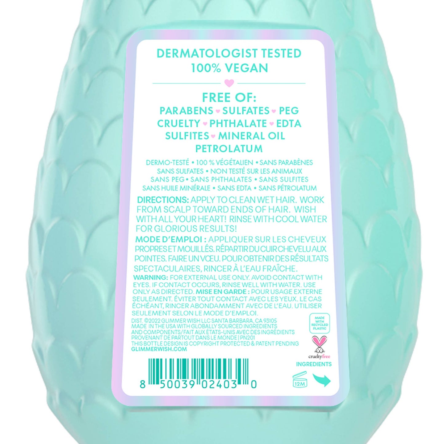 Mermaid Kids Conditioner | Paraben & Sulfate Free