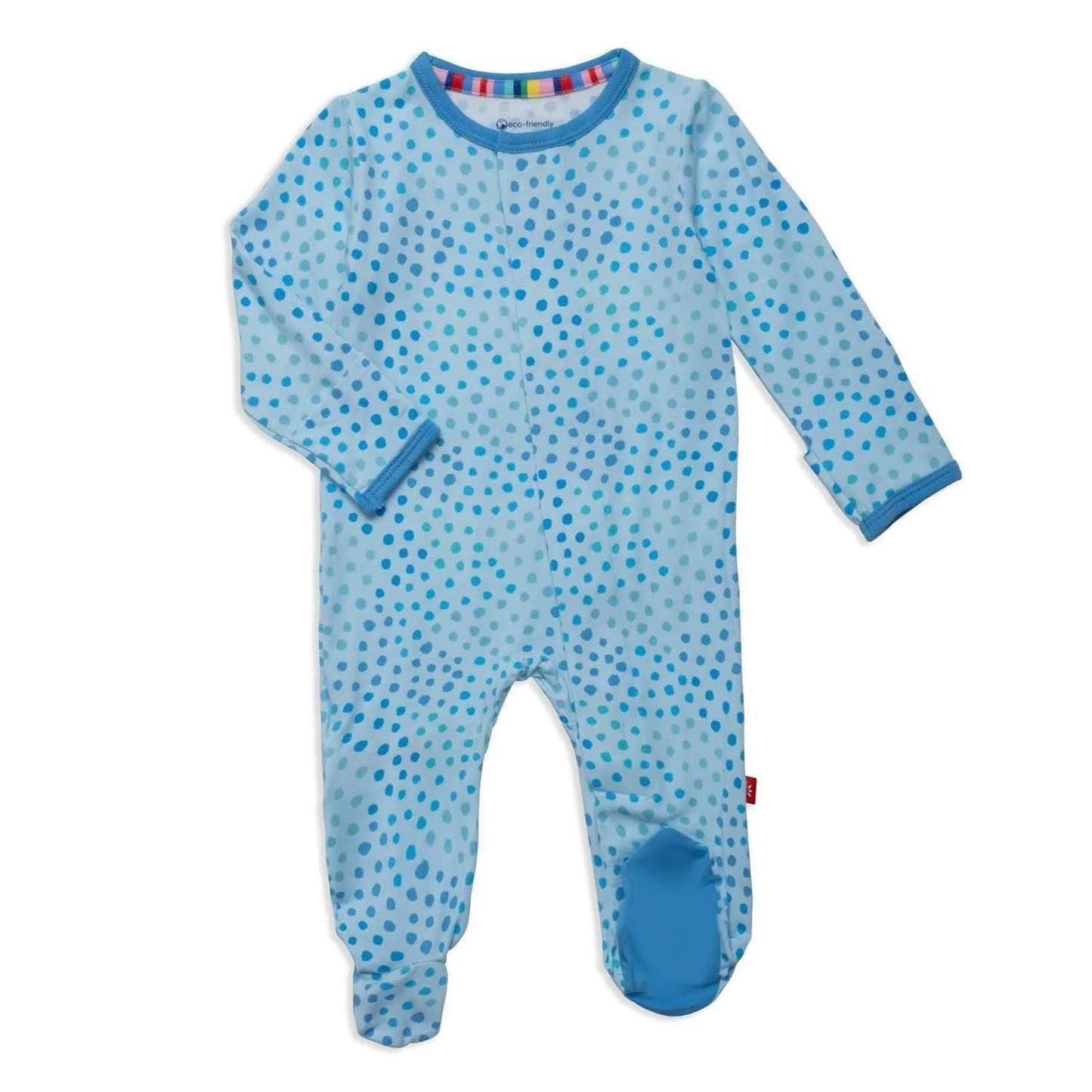 Magnetic Me Blue Sparkle Footie