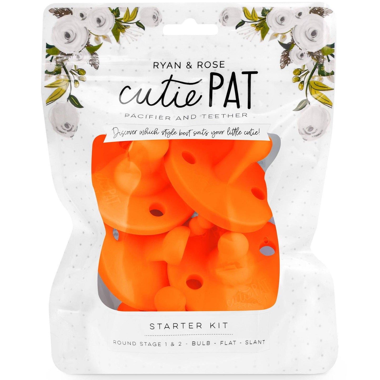 Cutie PAT (Pacifier + Teether) Starter Kit