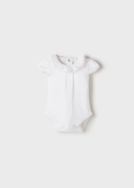 Mayoral Ruffle Bodysuit for Baby Girls