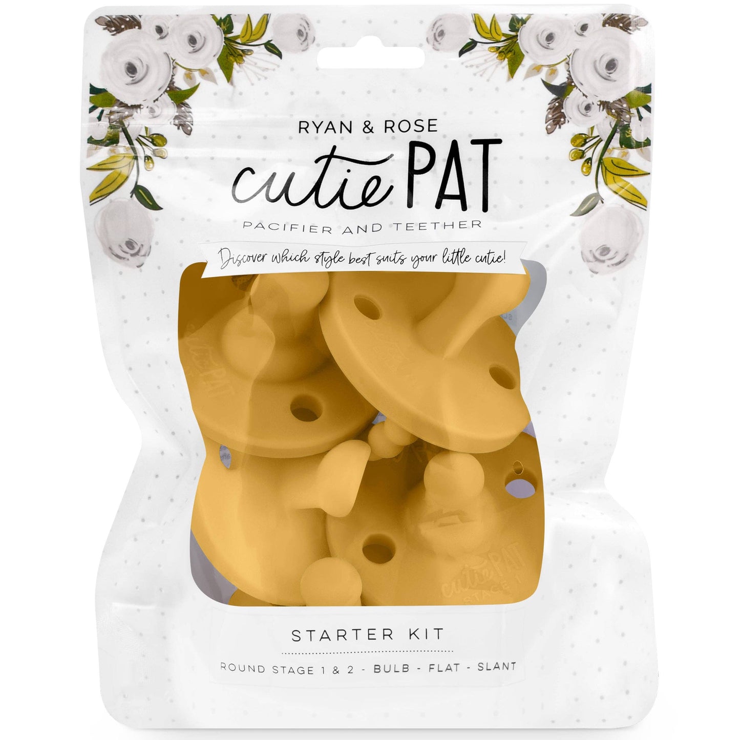 Cutie PAT (Pacifier + Teether) Starter Kit