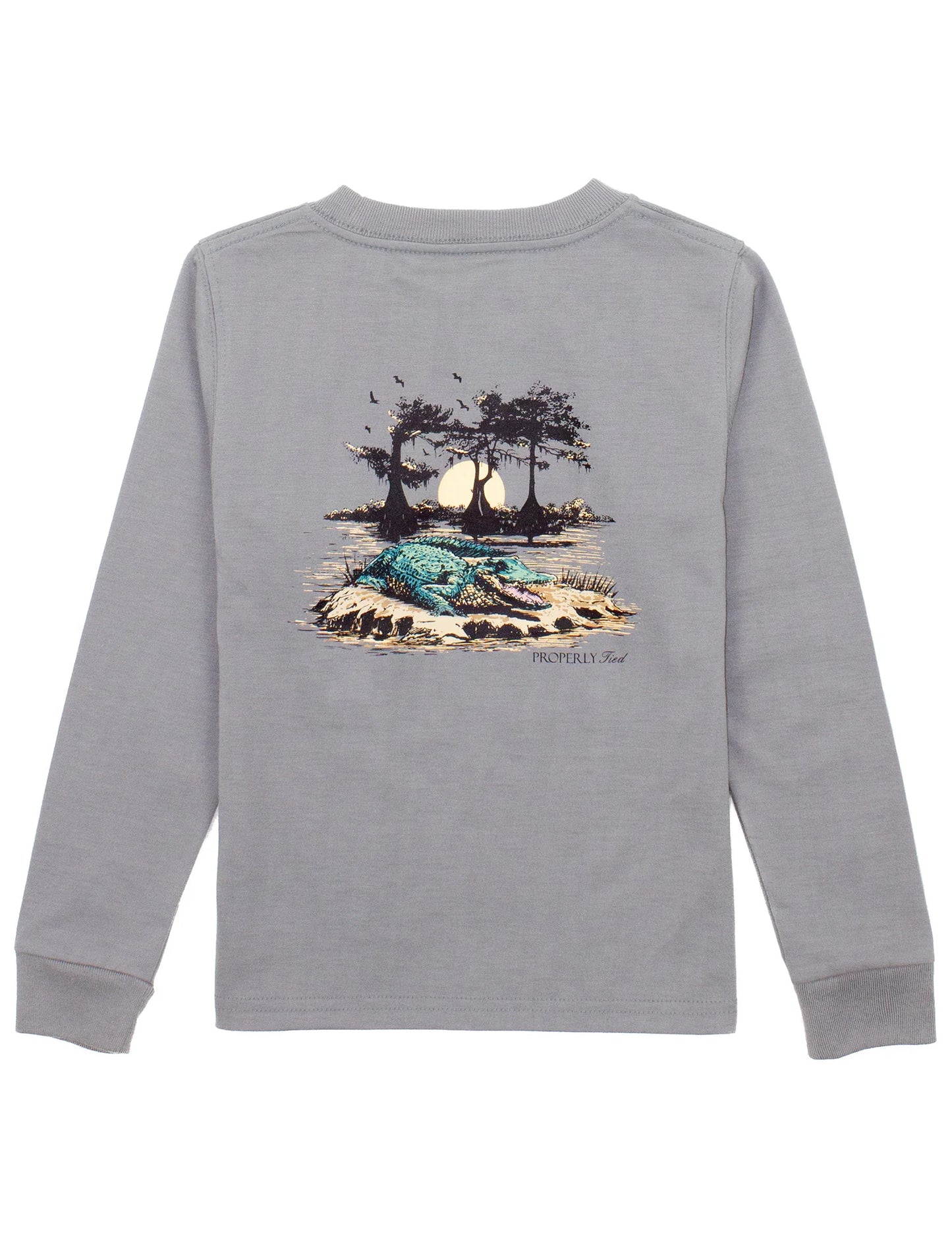 Bayou Gator Long Sleeve T-Shirt