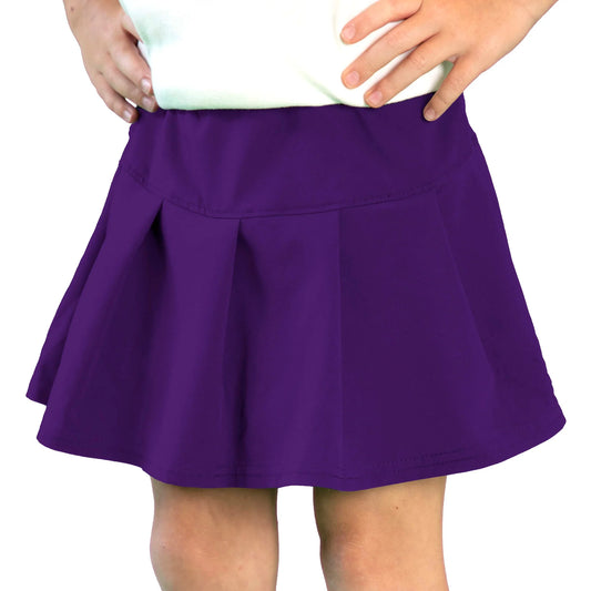 Tennis Skort in Solid Purple