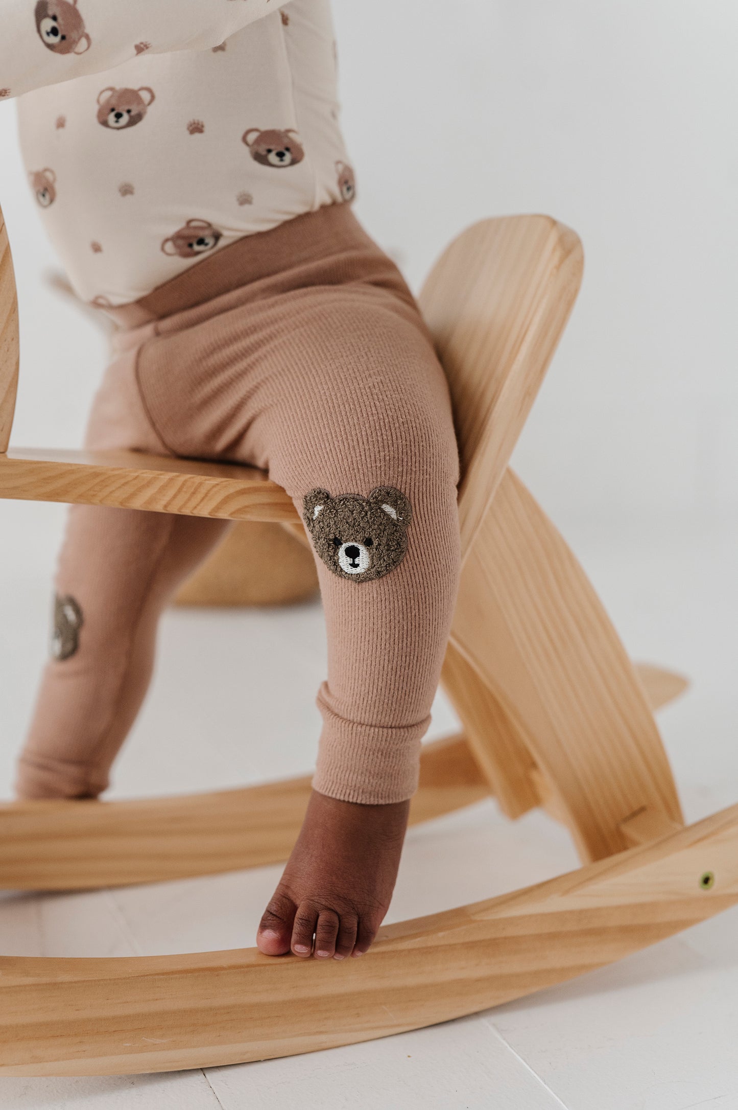 RIBBED LEGGINGS-BEAR