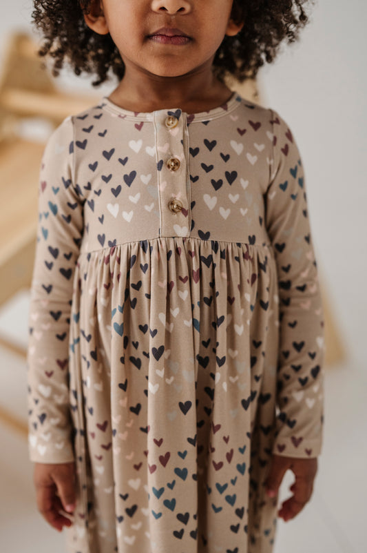 HEARTS HENLEY DRESS