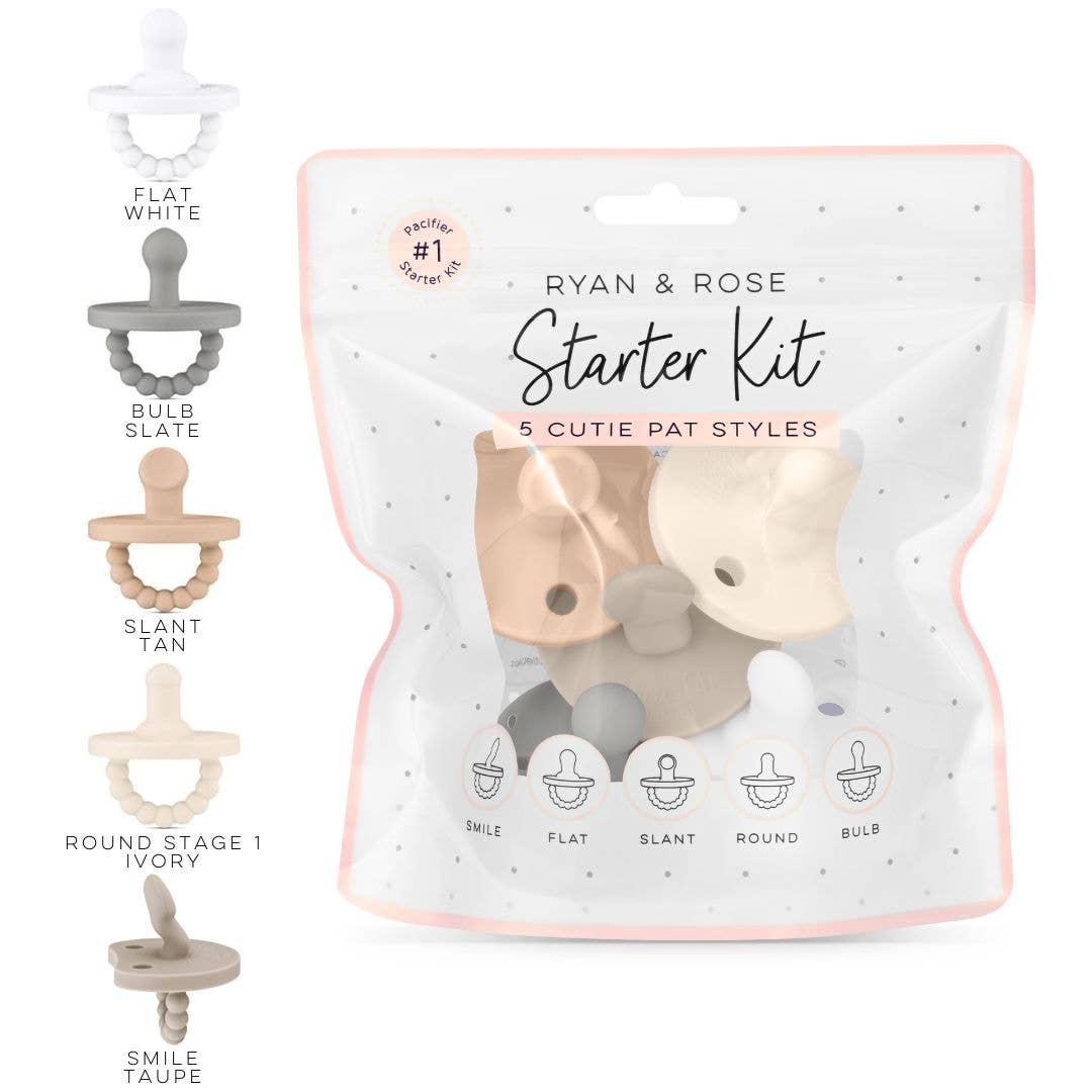 Cutie PAT (Pacifier + Teether) Starter Kit